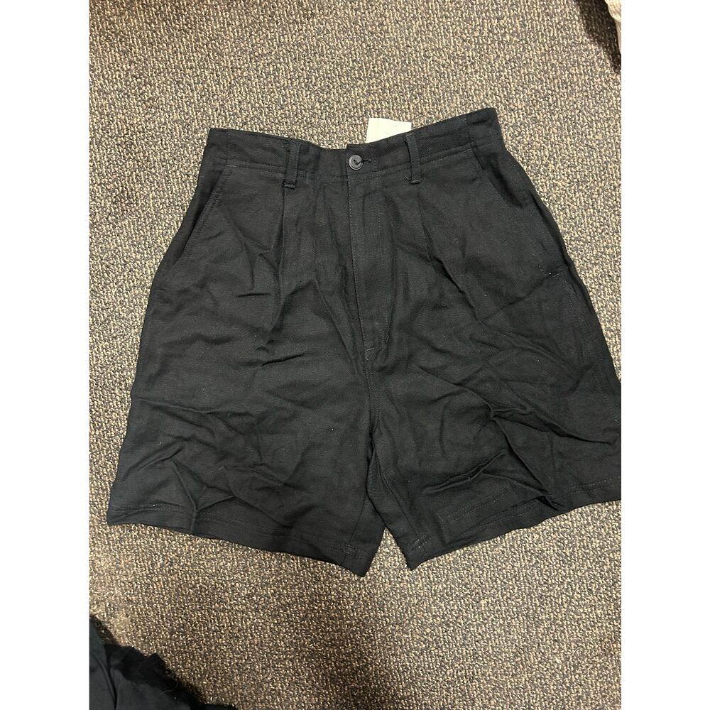 Brand New With Tags-Talbots Size 4 Black Shorts, 85% Rayon